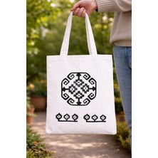 SAYEM Tahtabaskılı Bezçanta