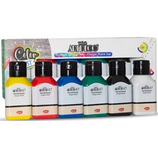 Artdeco Kids Parmak Boyası 6X50 Ml Temel Renkler