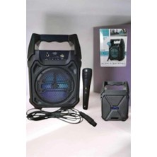 Krm Güçlü ve Şarj Edilebilir Bluetooth Hoparlör 6.5 Inç Krm