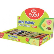  bu-bu akrilik sevimli mühürler mu0001 (60 lı paket)