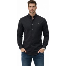 QS Erkek Slim Fit  Gömlek Likralı Kırışmaz