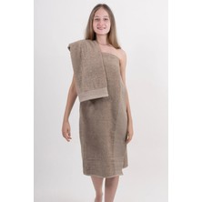 Isessia Pamuk 2'li Havlu Seti (70X140 ve 50X90) Yüksek Emici Banyo & El Yüz Havlusu | Çeyizlik Havlu Takımı