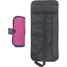  kağan kalemlik spiral lastikli kalem çantası pembe spr07