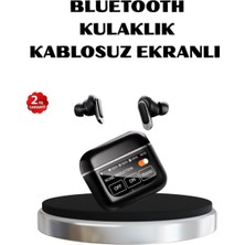 Krm Anc Teknolojili Kablosuz Bluetooth Kulaklık – Dokunmatik, Dijital Göstergeli, Yüksek Ses Ka