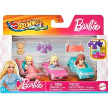  barbie oyuncak racerverse barbie 3 lü araba seti jdg45