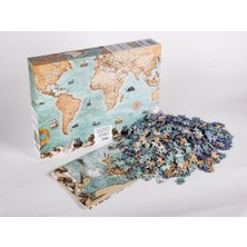 Gürbüz Puzzle 1000 Parça Antik Harita 12103