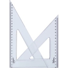 Beş Yıldızlar Yıldızlar Ekonomik Gönye Seti 26 Cm 45-60 088