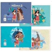Keskin Color Moana Spiralli Resim Defteri 17X25 15 Yaprak 300115-17 (Karışık Renk 1 Adet)