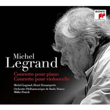 Sony Michel Legrand Henri Demarquette-Legrand: Concerto Pour Piano / Concerto Pour Violoncelle - Plak