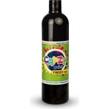  crazy finger paint parmak boyası siyah 460 gram