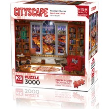  ks games moonlight mischief 3000 parça yetişkin puzzle