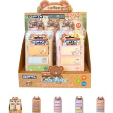  gıpta sticky notes 20 yaprak yapışkanlı not kağıdı cafe notes k0134 (48 li stand)