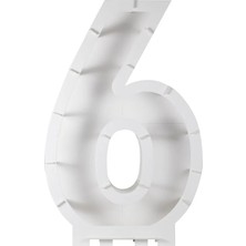 Ginger Ray - Balon Standı - 6 Rakamı