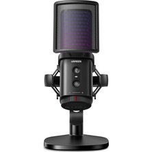 Ugreen 35629 CM769 Enc / Dsp Rgb Işıklı Oyun USB Masaüstü Mikrofon