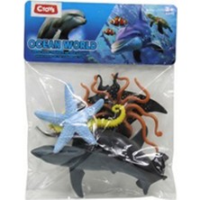 Ctoy Oyuncak Okyanus Hayvan Seti 6 Parça 000-63F