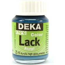 Deka Colorlack Fırınlanabilen Seramik Boyası 25ML Petrol 57