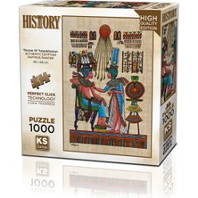  ks games puzzle 1000 parça papirus throne of tutankhamun 20743