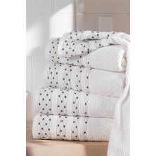 Isessia 4'lü Aile Banyo Havlu Seti (Hamam Takımı) Pamuk 2 Adet 50X90 ve 2 Adet 70X140 Havlu