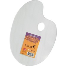 Fanart Academy Şeffaf Plastik Oval Resim Paleti 24X34 Cm