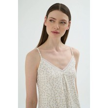 Sevim 17819 Kadın Ince Askılı Şort Takım