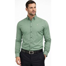 QS Erkek Slim Fit  Gömlek Likralı Kırışmaz