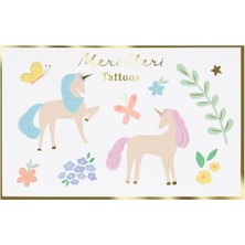 Meri Meri - Unicorn Geçici Dövmeler - 20 Adet