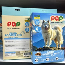 Pets And Plants Pap Doğal Köpek Ödül Maması Horoz Ayak Sakat Et 100 G
