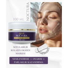 Agnodice Qzon Noctura Soyulan Oksijen Maskesi & Kolajen Destekli Siyah Nokta Karşıtı Gece Maskesi (100 Ml)