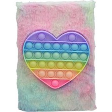  unick color pop-ıt peluş defter a5 (karışık model 1 adet)