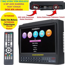 Ucuzcu Market 7 Inç Uydu Yön Bulucu ve Kamera Test Cihazı (Ikisi Bir Arada Süper Ürün))