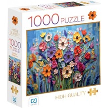 Ca Games Çiçekler Puzzle 1000 Parça Ca1000-7086