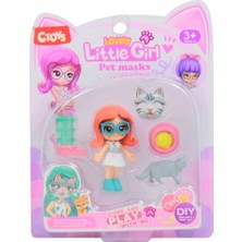  ctoy oyuncak kendin yap parçaları birleştirilebilir kız oyuncağı 8910-e37