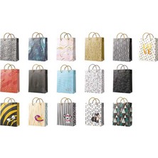 Gıpta Karton Çanta Seti (Hediye Çantası) Large (32 Li Paket)