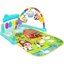 Asya Oyuncak Çiftlik Piyanolu Oyun Halısı Mol-559