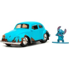 Simba Oyuncak Jada Lilo & Stitch 1959 VW Beetle Model Aracı ve Figür 1:32