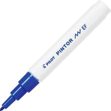 Pilot Pintor Keçeli Markör Dekor Boya Kalemi (Ef) Açık Mavi Sw-Pt-Ef-Lb (6 Lı Paket)