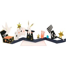 Meri Meri - Magic Concertina Card - Sihir Tebrik Kartı