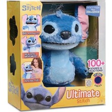  stitch sesli ve ınteraktif disney stitch peluş 43 cm 100 den fazla ses 12284 ttc50000