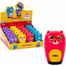 Mileo Sweet Bears Hazneli Ve Silgili Kalemtraş6748 (20 Li Paket)