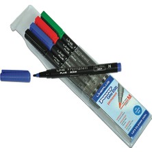 Lineplus M Uç Ohp Markör Kalem 4 Renk Poşetli 24262