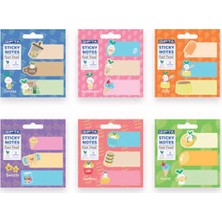 Hopax Sticky Notes 20 Yaprak Yapışkanlı Not Kağıdı Delıght Notes 3 Desen K0133 (48 Li Stand)