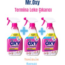 Mr.Oxy Mr. Oxy Termina Leke Çıkarıcı Sprey 750 ml 3 Adet