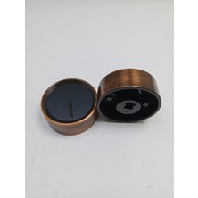 Universal Orjinal Kumtel Silverline Arçelik Beko Simfer Uyumlu Ankastre Ocak Fırın Düğmesi 4'lü Set