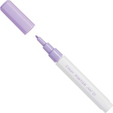  pilot pintor keçeli markör dekor boya kalemi (ef) metalik mor sw-pt-ef-mv (6 lı paket)