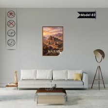 Akıllı Kağıt Türkiye Iller Tablo - Poster Kars (Model-83)