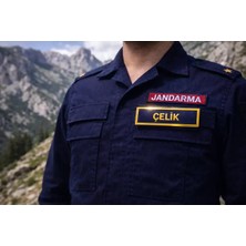 Outdoor One Jandarma Asayiş Askeri İsimlik Çırtlı Üniforma İçin – Hızlı Teslimat 006