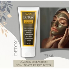 Agnodice Qzon Detox Arındırıcı Kil Maskesi – Siyah Nokta Karşıtı & Gözenek Sıkılaştırıcı Yüz Maskesi (75 Ml)