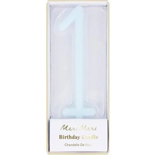 Meri Meri - İnce Rakam Mum - 1