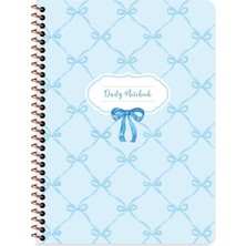  keskin color spiralli sert kapak not defteri kurdele 16,5x22,5 120 yaprak kareli