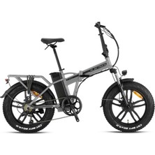 20J Elektrone Zuma 7V Hd Elektrikli Katlanır Bisiklet - Nardo Gri/siyah
